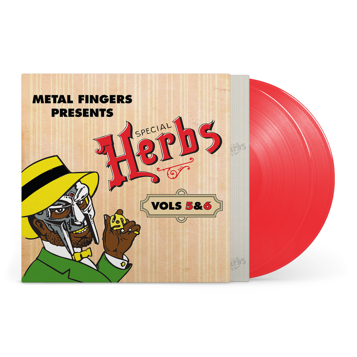 MF DOOM - Metal Fingers Presents: Special Herbs Vol. 5 & 6 2LP (Apple Red Colored Vinyl) [ vinyl ]