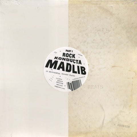 Madlib - Rock Konducta Pt. 1 LP (Clear Vinyl) [ vinyl ]