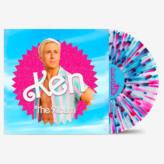 Various Artists – Barbie The Album (Soundtrack) - Ken Cover Pink Splatter {Vinyl LP}