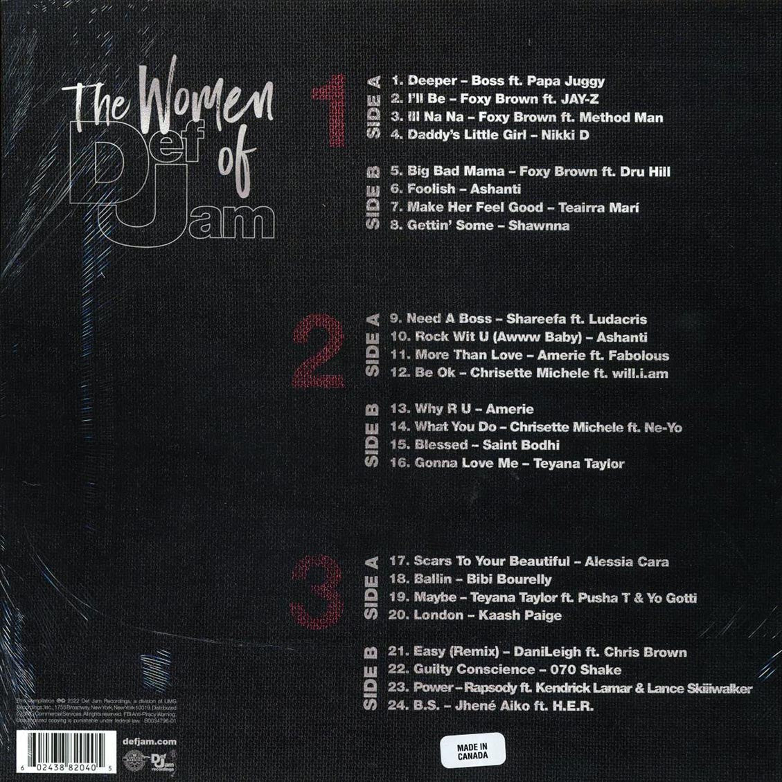 Various Artists - The Women of Def Jam - {Vinyl LP} Box Set