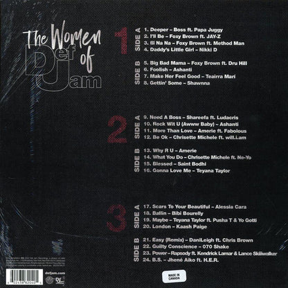 Various Artists - The Women of Def Jam - {Vinyl LP} Box Set