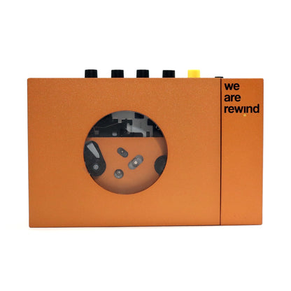 We Are Rewind: Portable Cassette Player w/ Bluetooth